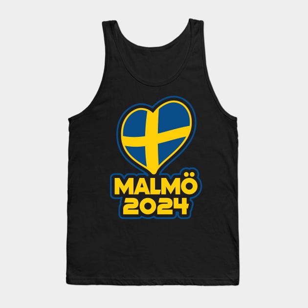 Malmö Sweden hosting European music competition Tank Top by Daribo